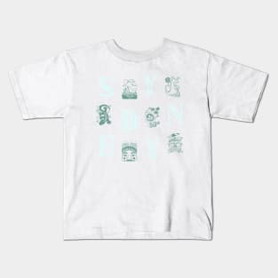 Sydney Alphabets - Lazy Afternoon Kids T-Shirt